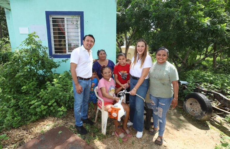 Cecilia Patrón impulsa justicia social con apoyos en comisarías de Mérida