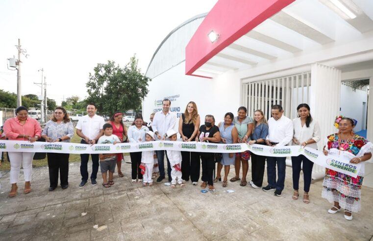 Cecilia Patrón impulsa el desarrollo con el nuevo Centro Aprende Emiliano Zapata Sur II