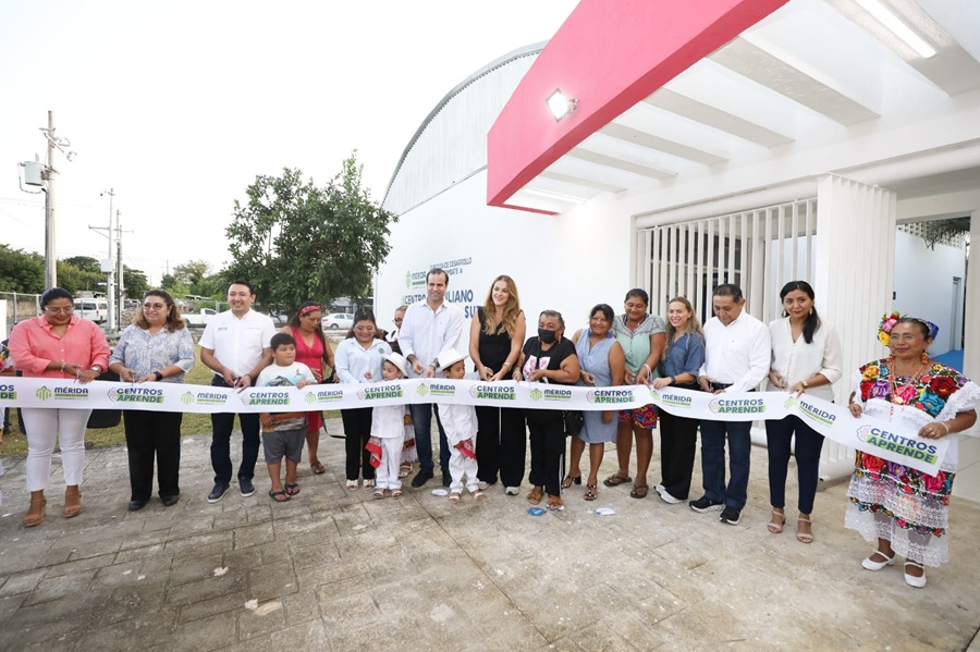 Cecilia Patrón impulsa el desarrollo con el nuevo Centro Aprende Emiliano Zapata Sur II