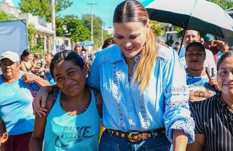 Con infraestructura y mejores calles, servimos a los meridanos: Cecilia Patrón