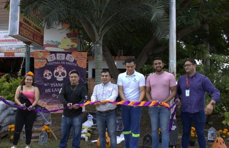 Arranca el Tianguis de las Ánimas 2025 en la Central de Abasto de Mérida