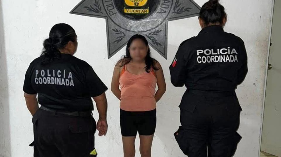 La detienen por filetear a su marido en Yucatán
