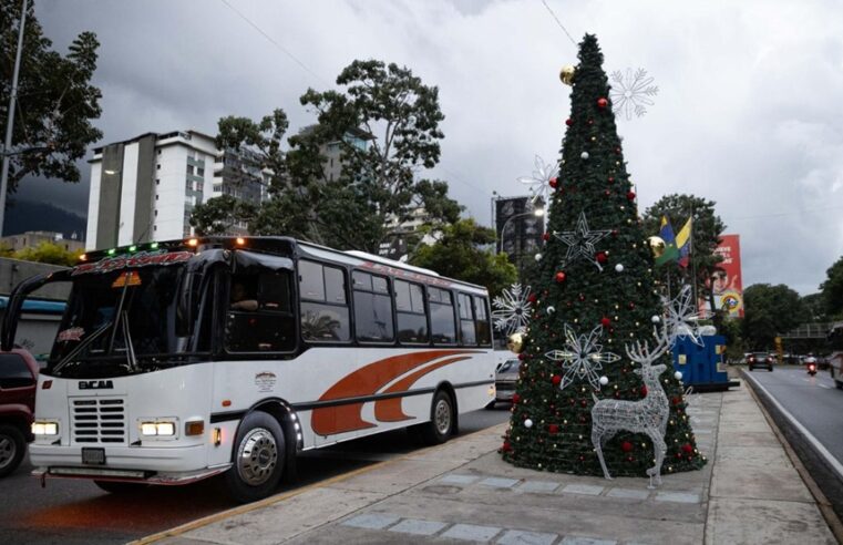 Venezuela celebra ya la Navidad en medio de tensiones con Estados Unidos