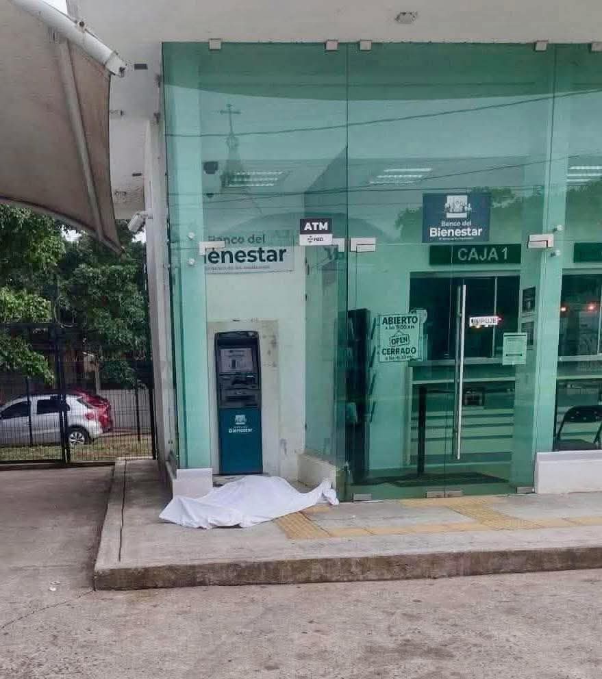 Adulto mayor no recibió su depósito y fallece a las puertas del Bienestar
