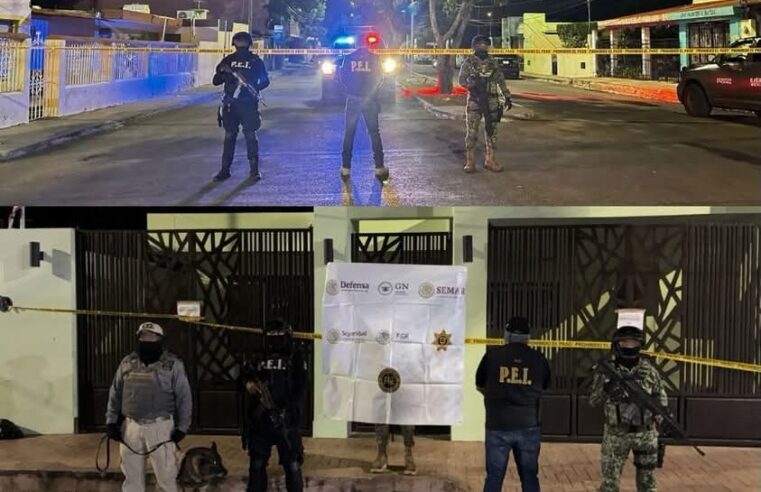 Cateos ssimultáneos en Mérida dejan tres detenidos y droga asegurada