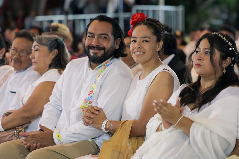 Se casan 565 parejas durante las Bodas del Renacimiento Maya 2025 en Xmatkuil
