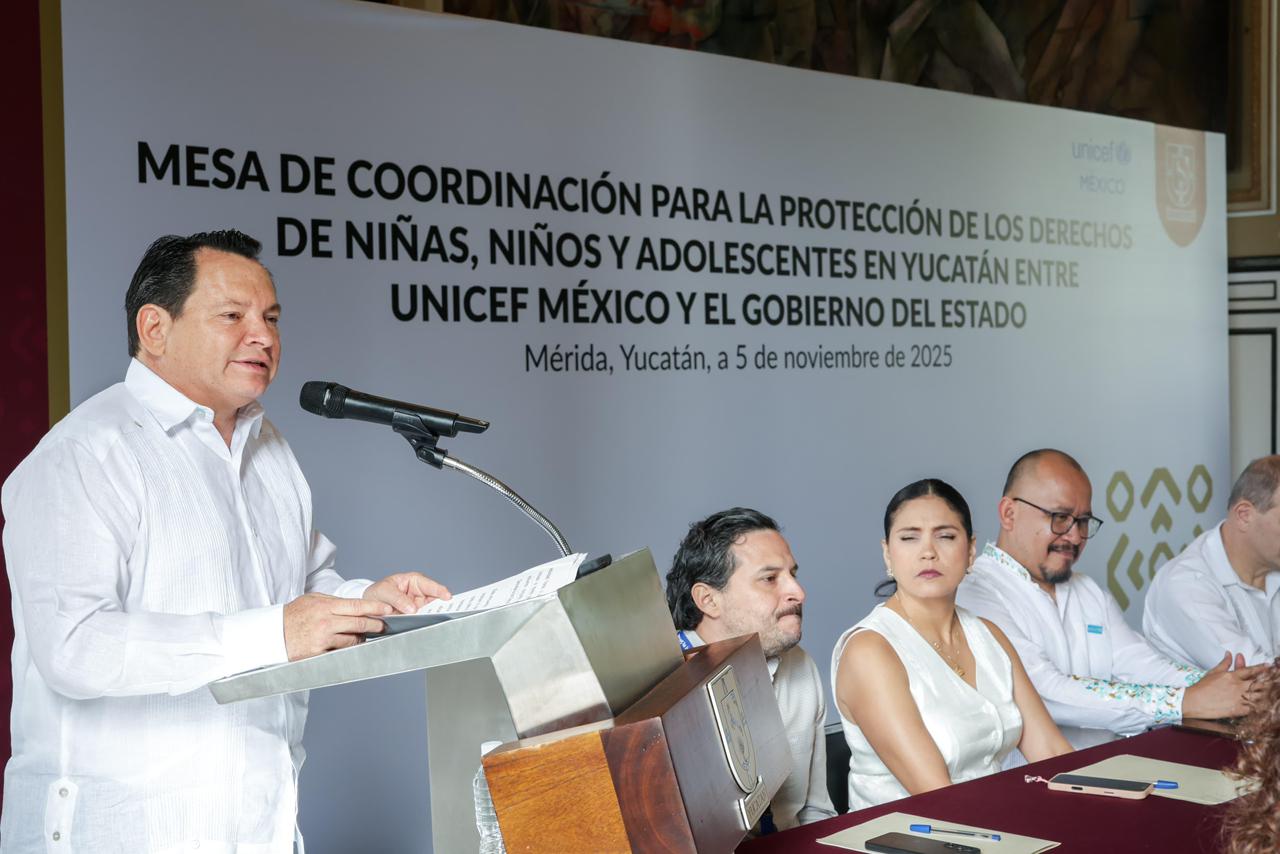 Yucatán y Unicef fortalecen protección de infancias