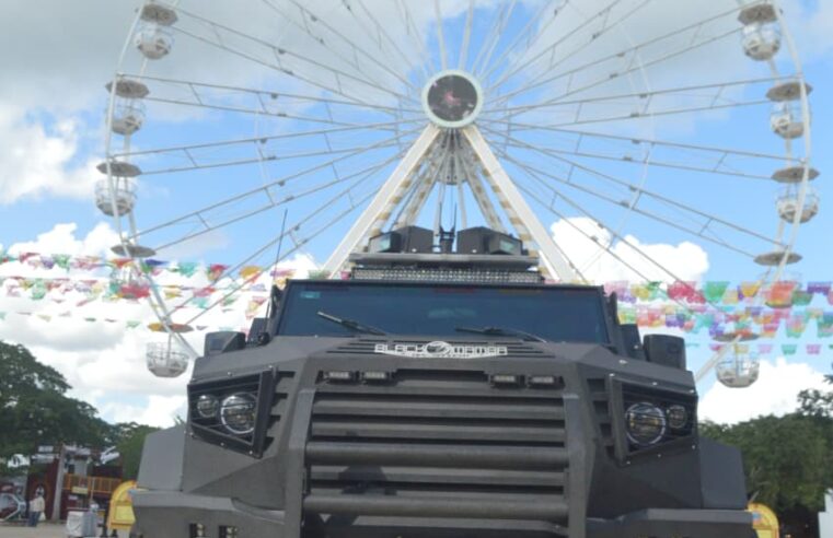 Alcoholímetros, drones y una moderna unidad móvil de videovigilancia, las «armas» de la SSP para la Feria de Xmatkuil 2025