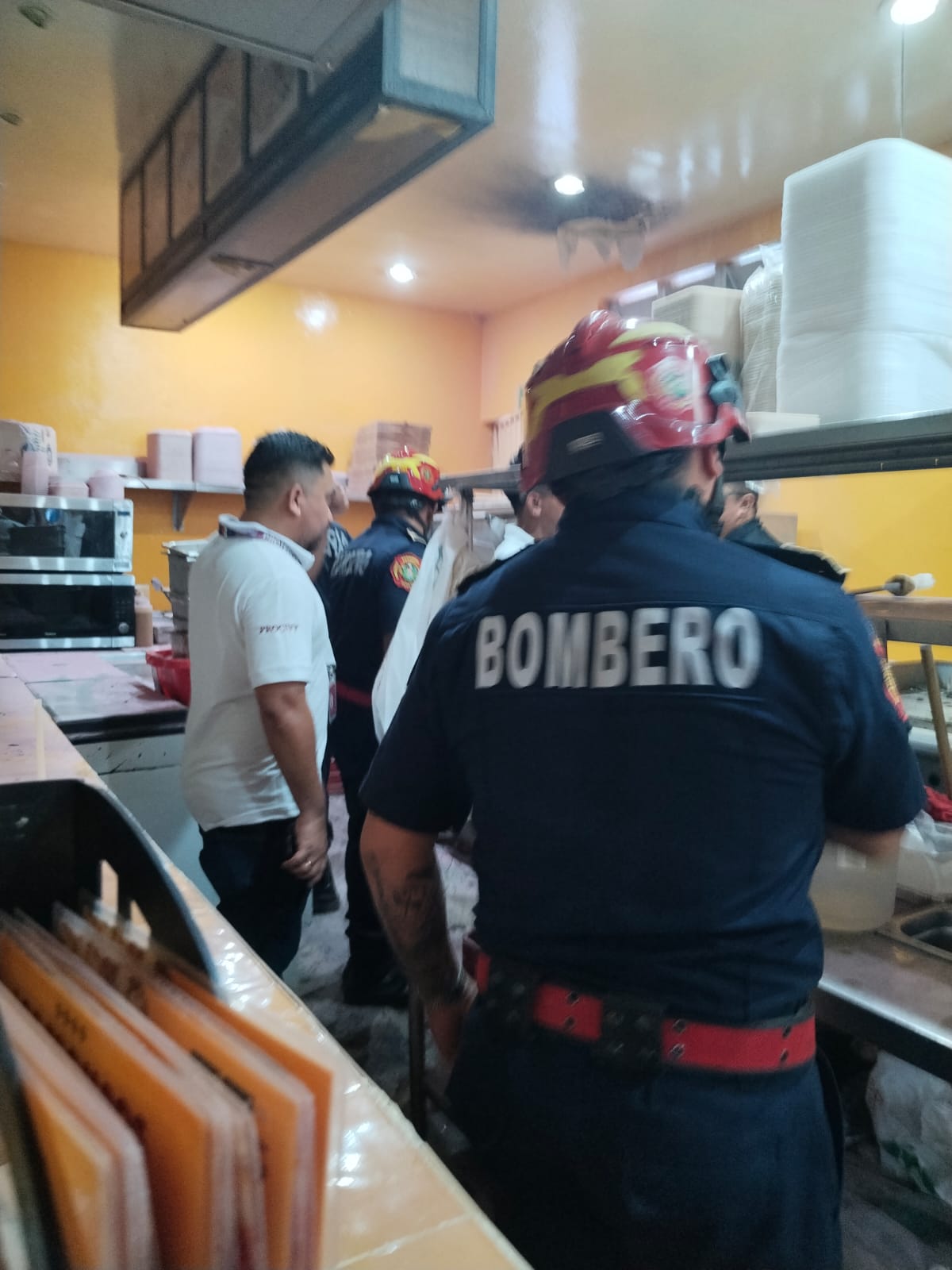 Conato de incendio en Los Trompos de la feria de Xmatkuil