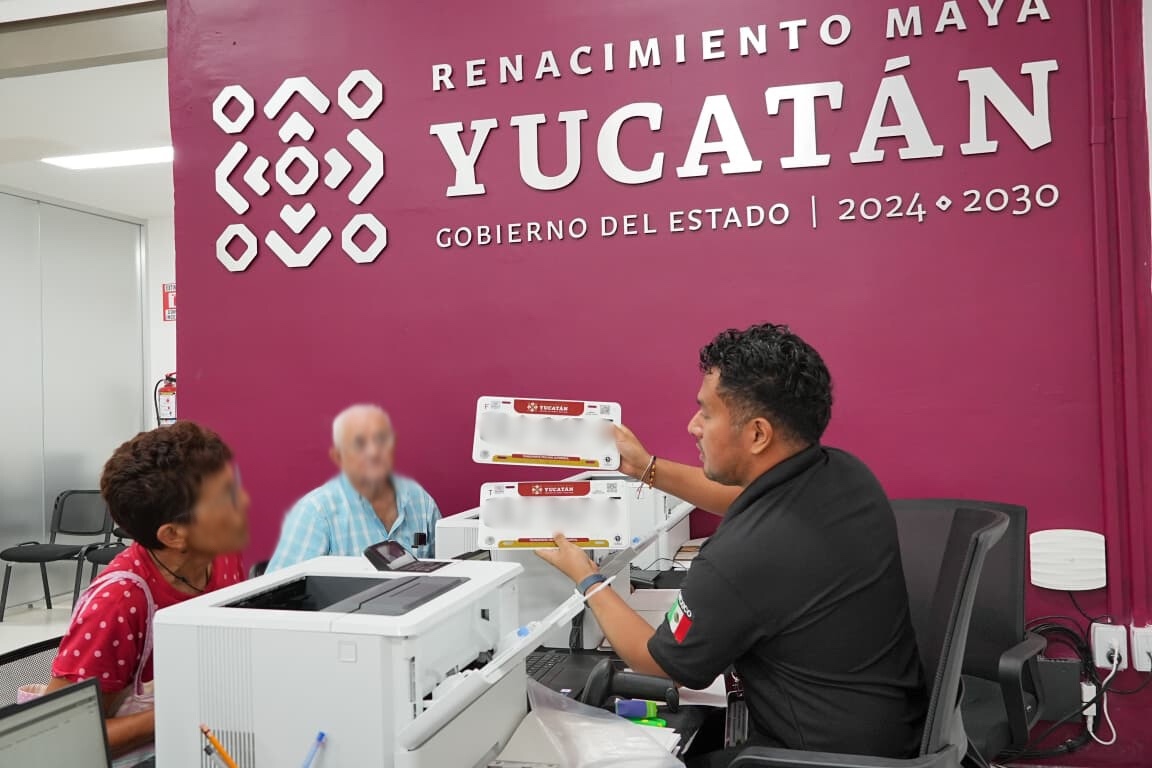 Yucatán supera 300 mil trámites en el programa de reemplacamiento