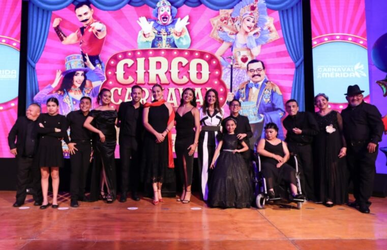 La magia del circo llegará al Carnaval de Mérida 2026