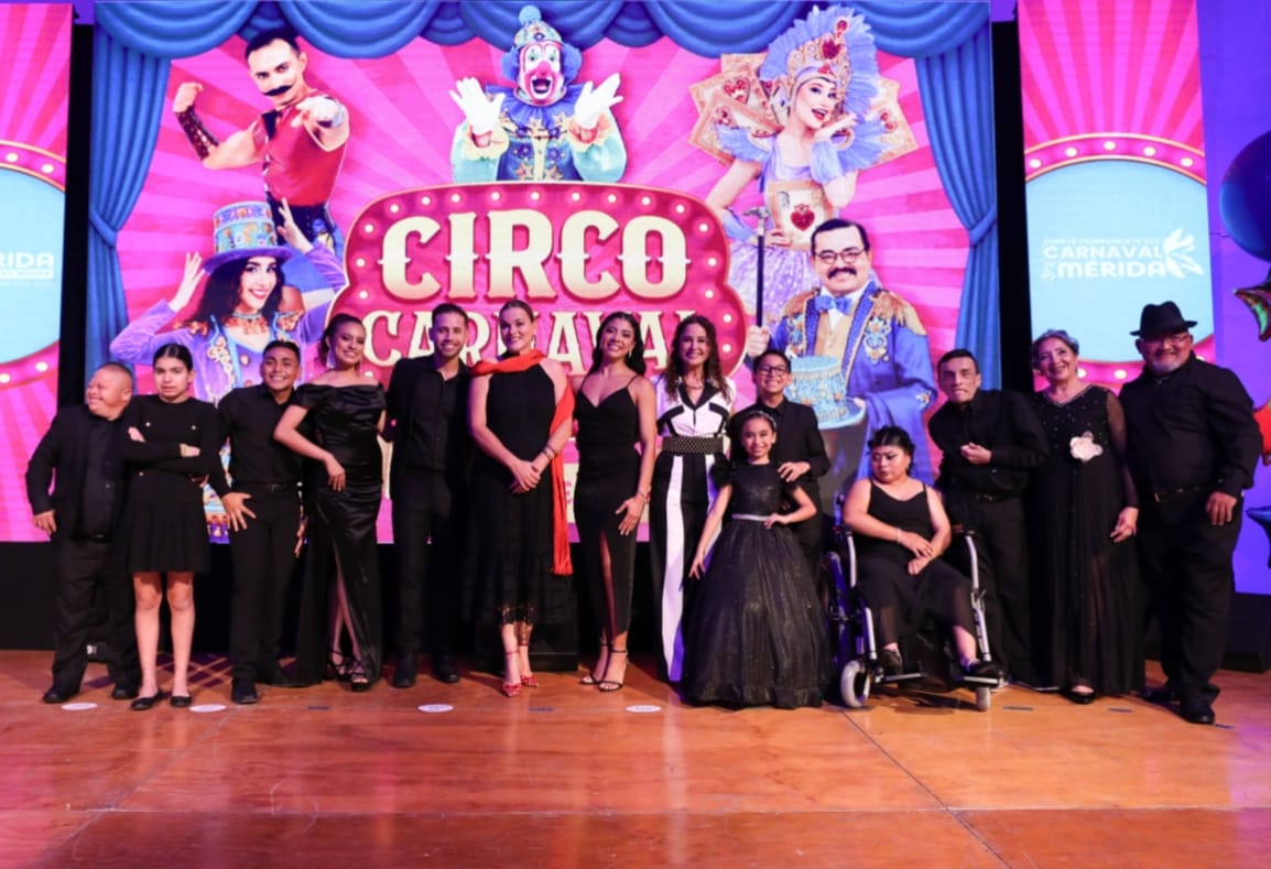 La magia del circo llegará al Carnaval de Mérida 2026