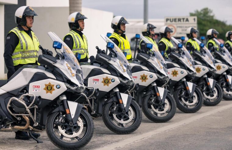 Dotan a la SSP de nuevas motocicletas patrulla