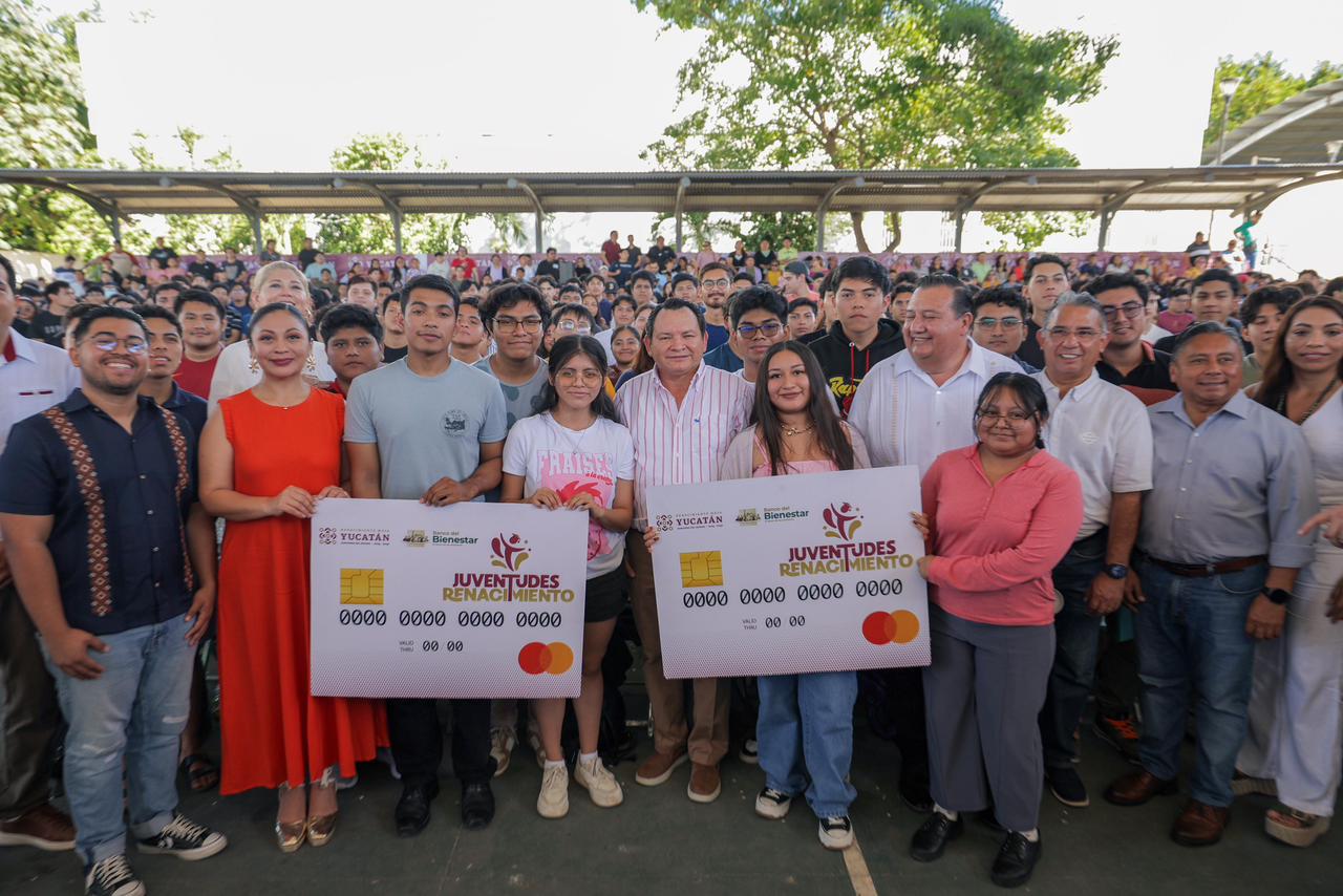 Inicia entrega de tarjetas Felipe Carrillo Puerto para estudiantes del Tecnológico de Mérida
