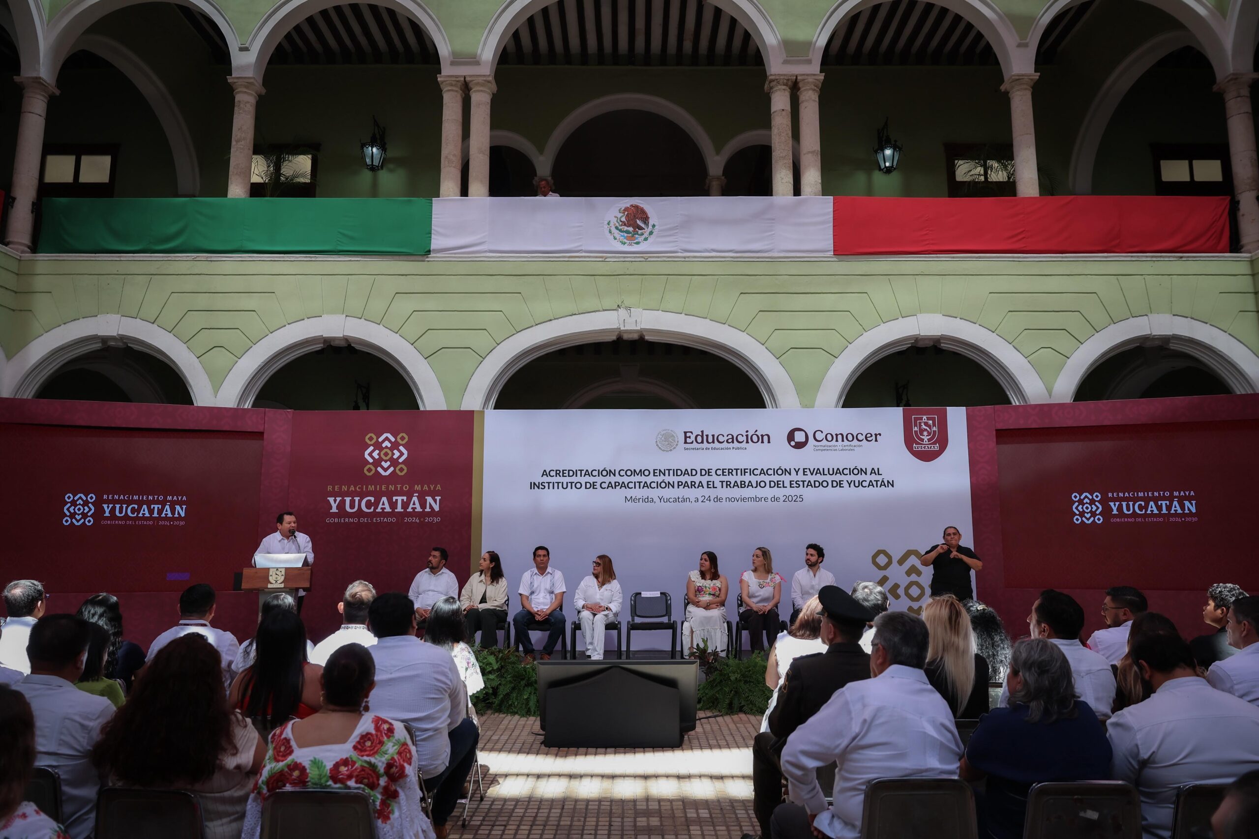 Gobierno de Yucatán fortalece la capacitación técnica con acreditación Conocer