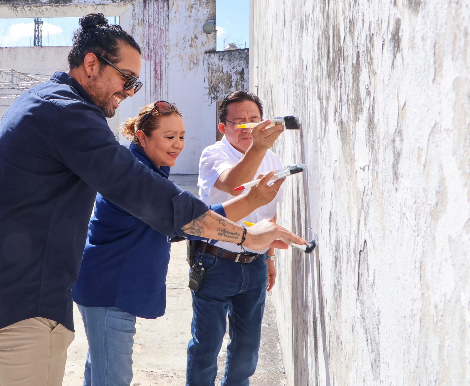 Primera acción de Sociedad Valiente: ayudar a comerciantes de mercados