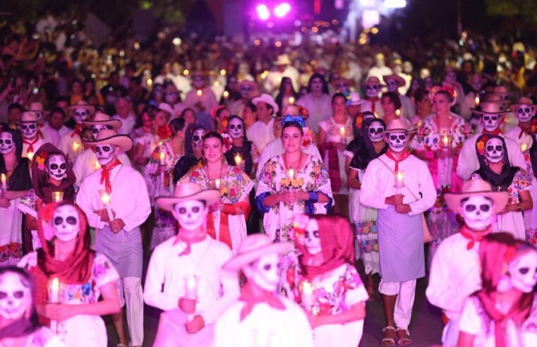 Concluye el Festival de Ánimas en Mérida con más de 200 mil asistentes y 21 eventos