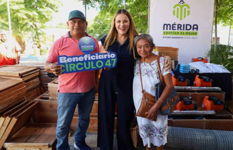 Cecilia Patrón impulsa el comercio justo con apoyos a productores y artesanos de Mérida