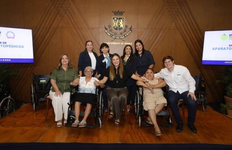 Cecilia Patrón y el Voluntariado de Mérida mejoran la vida personas con discapacidad