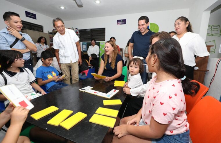 Inaugura Cecilia Patrón la segunda Ludoteca Municipal, un espacio para niños y adolescentes