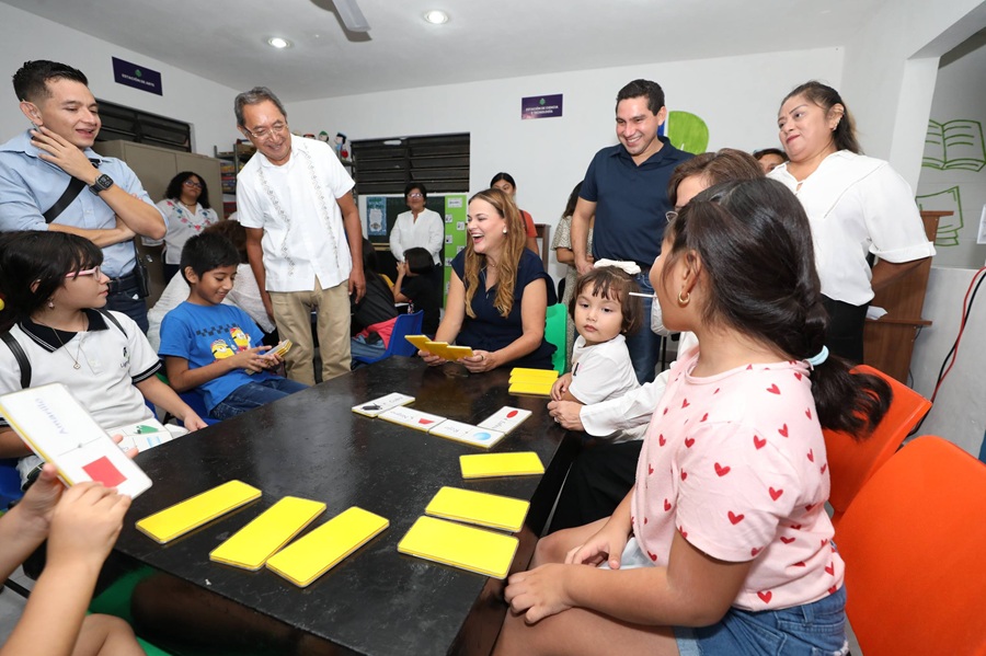 Inaugura Cecilia Patrón la segunda Ludoteca Municipal, un espacio para niños y adolescentes