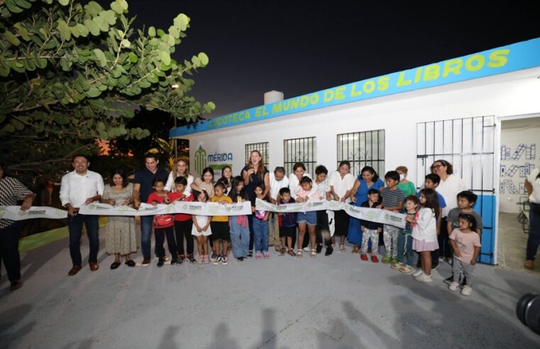 Inaugura Cecilia Patrón la segunda Ludoteca Municipal, un espacio para niños y adolescentes
