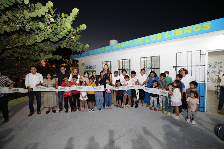Inaugura Cecilia Patrón la segunda Ludoteca Municipal, un espacio para niños y adolescentes