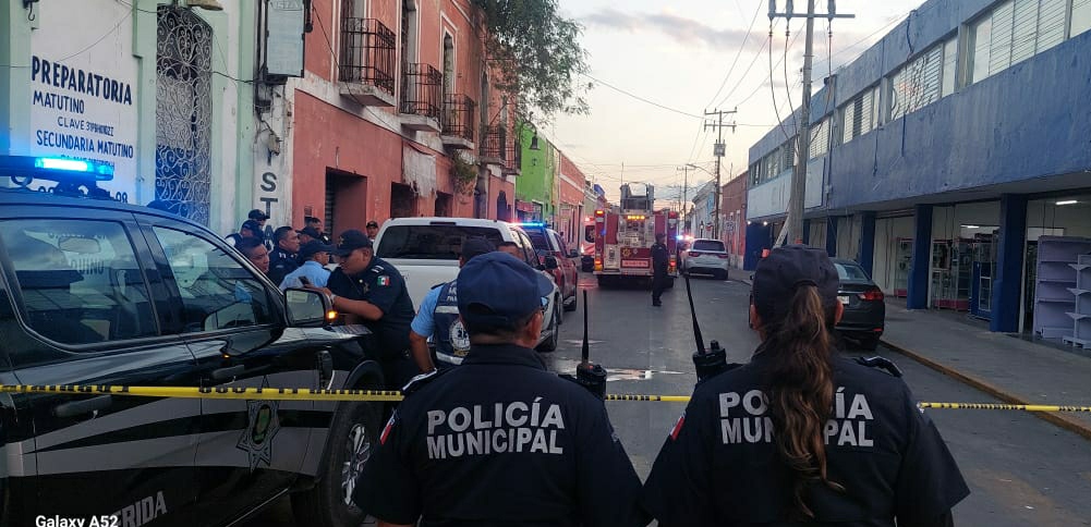 Pintor muere electrocutado en el techo de un edificio en el centro de Mérida