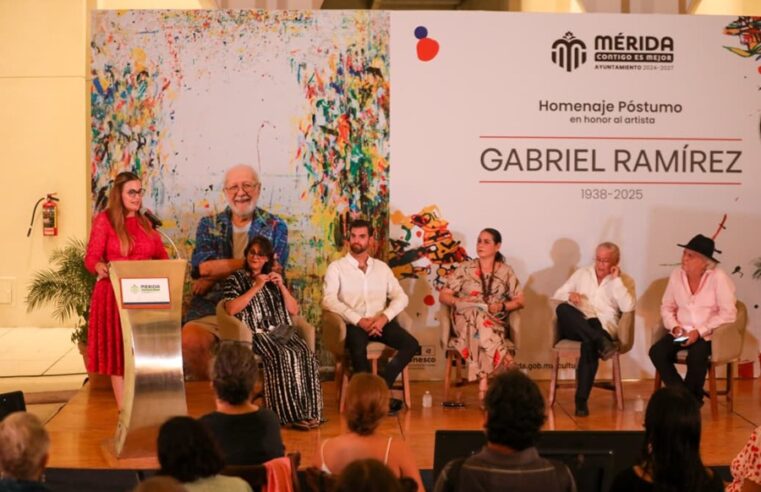 El Ayuntamiento de Mérida reconoce el legado artístico de Gabriel Ramírez