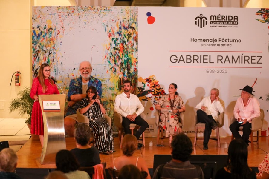 El Ayuntamiento de Mérida reconoce el legado artístico de Gabriel Ramírez