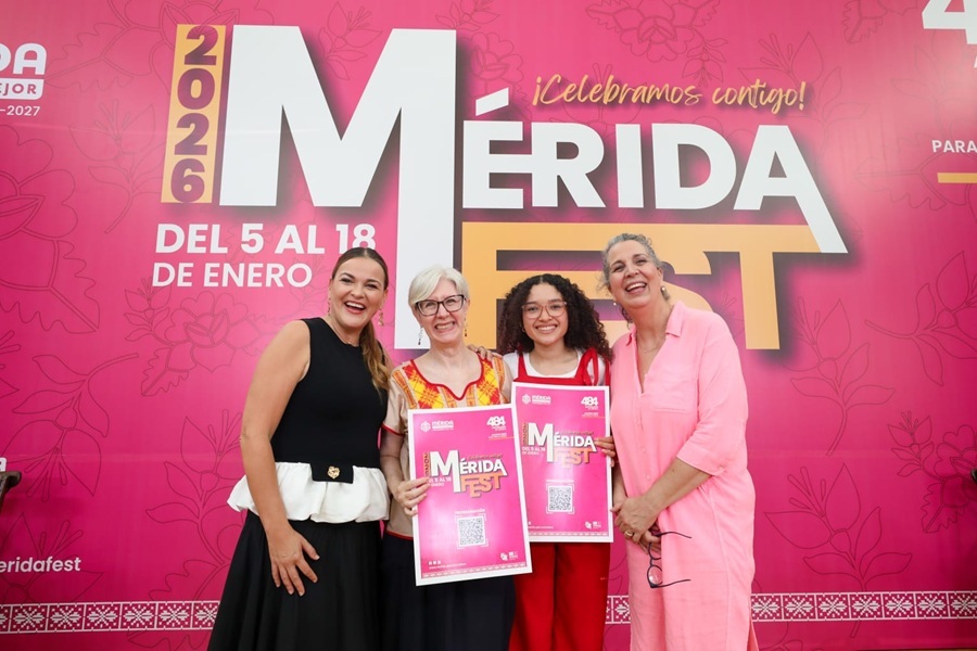 El Mérida Fest 2026 celebrará 484 años de la ciudad con arte, cultura y color en cada calle