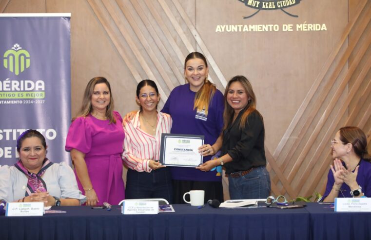 En Mérida condenamos y combatimos cualquier tipo de violencia hacia las mujeres: Cecilia Patrón