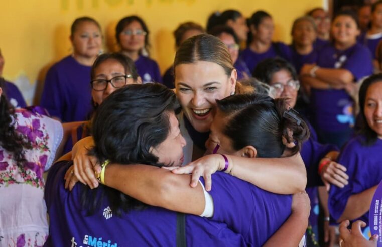 Este es el gobierno de todas, en Mérida decidimos juntas: Cecilia Patrón