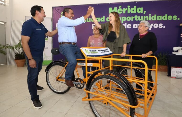 Combatir la pobreza en Mérida es mi compromiso cotidiano: Cecilia Patrón