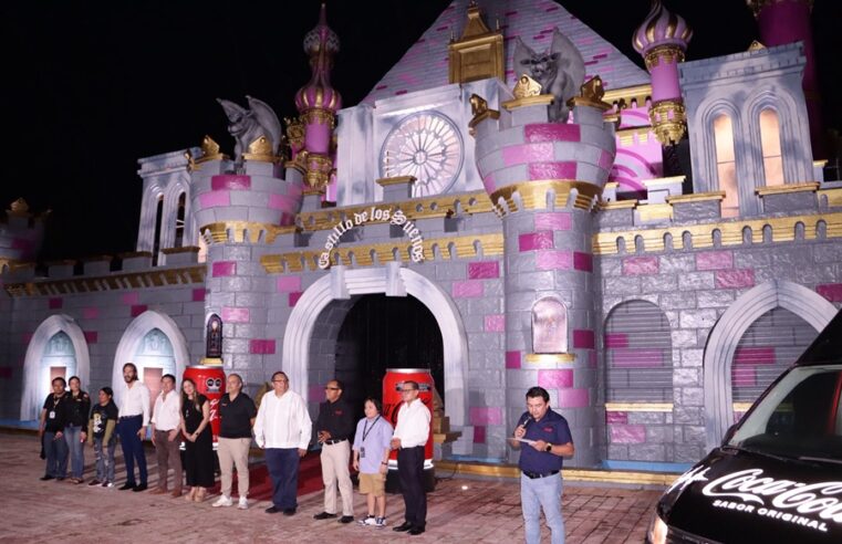 El Jorobado de Notre Dame llega al Castillo Coca Cola en Xmatkuil