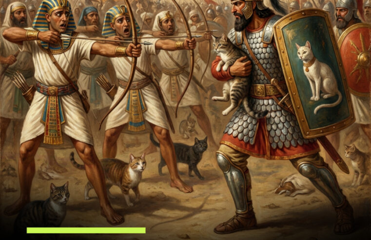 Ganan antigua batalla cargando… ¡gatos!