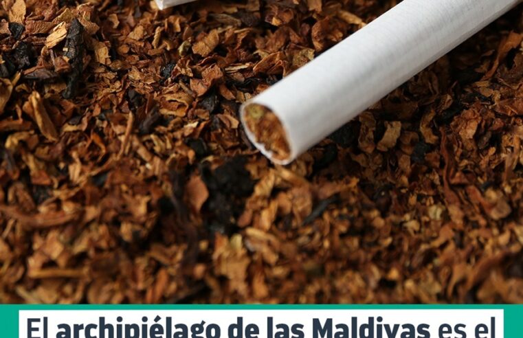 Maldivas prohíbe el consumo de tabaco para personas nacidas a partir de 2007