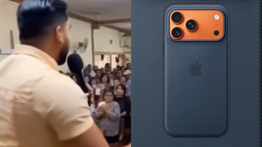 Pastor exige donaciones para comprar dos iPhone 17 Pro Max, para él y su esposa