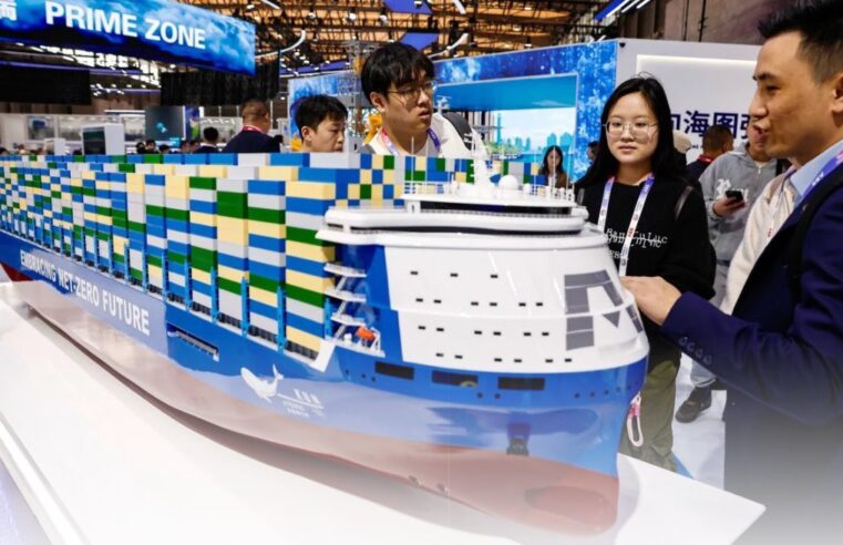 China presenta portacontenedores gigante propulsado por energía nuclear de torio