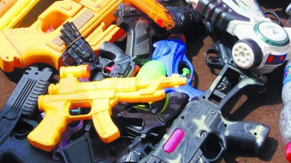 Proponen prohibir juguetes belicos para «combatir la violencia»
