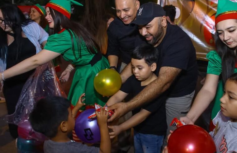 La navidad empieza con una Caravana Valiente por todas las comisarías de Mérida.