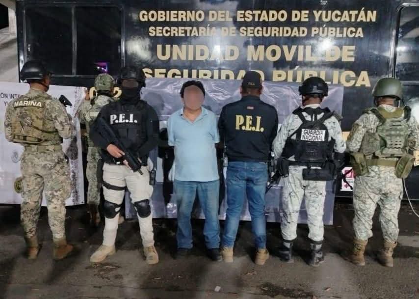 Profugo desde 2005, detienen en Mérida a taxista acusado de homicidio en Campeche