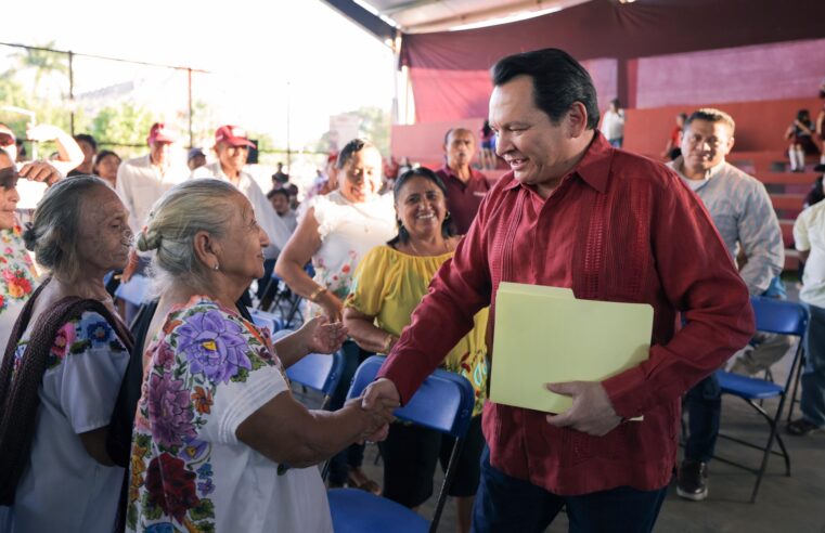 Campo yucateco continúa renaciendo con el respaldo del Gobierno del Estado