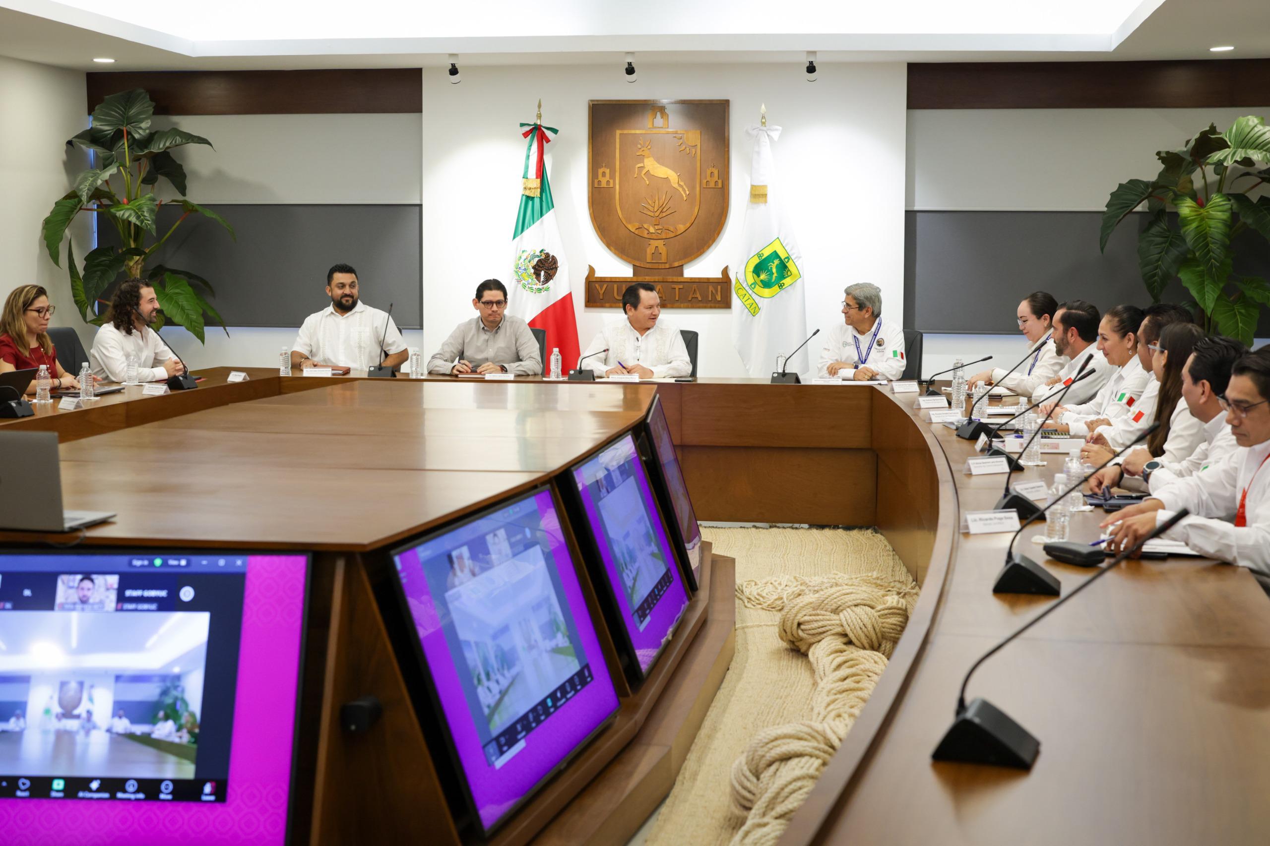 Gobierno del Estado presenta avances del Puerto de Altura de Progreso