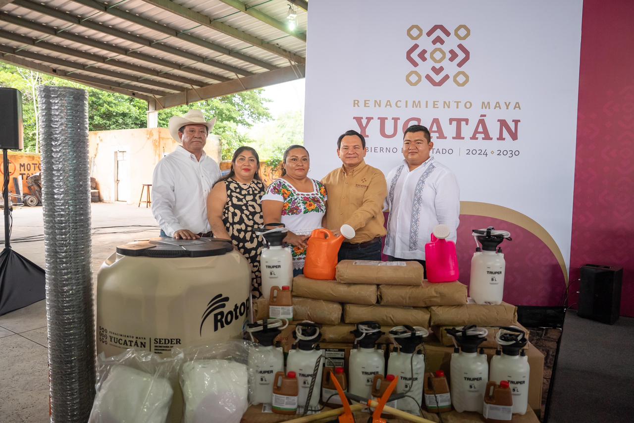 Con múltiples  apoyos, Gobierno de Yucatán hace renacer el campo*