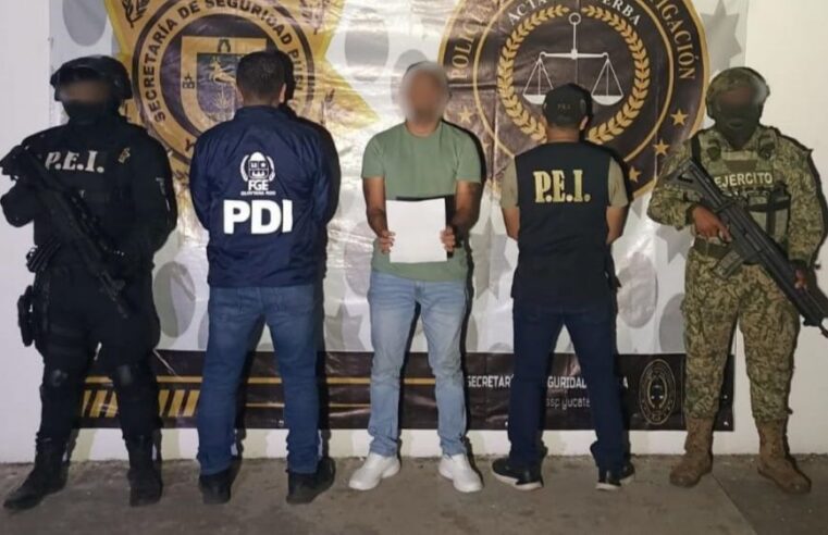 Detenido en Yucatán acusado de desaparición de personas en Quintana Roo