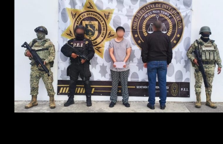 Prófugo de la justicia en Chihuahua es detenido en Yucatán