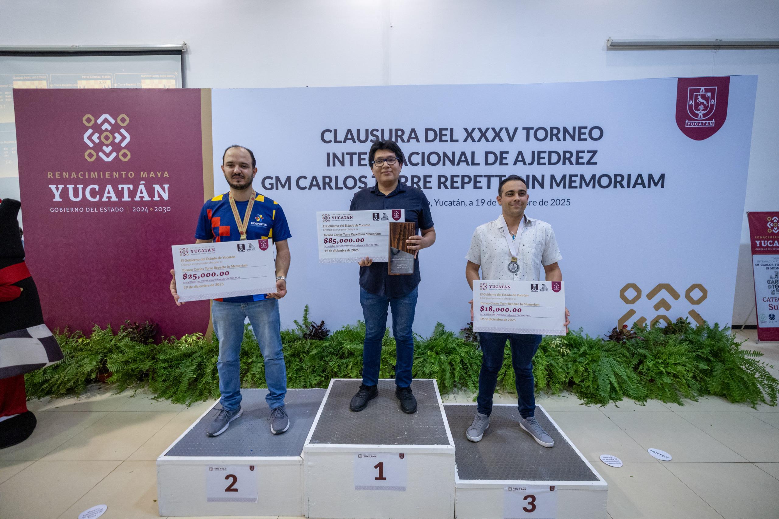 Yucatán se consolida como referente del ajedrez internacional 