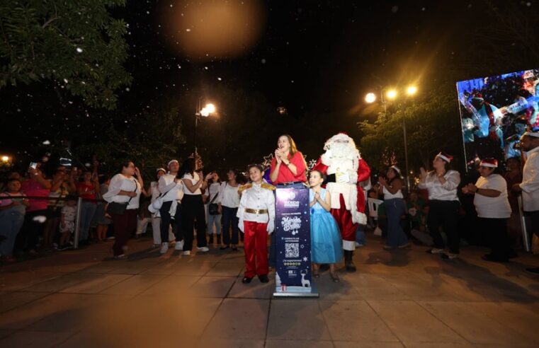 Armonía de voces anuncia la llegada de las fiestas decembrinas al corazón de Mérida