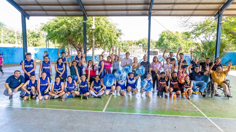Con encuentro deportivo, el DIF Mérida promueve la cultura de la inclusión